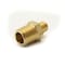 Thrifco Plumbing 1/2 X 1/4 Brass Red. Nipple 5320129 - alternate 2